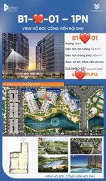 giỏ hàng độc quyền trực tiếp chủ đầu tư 1pn , tầng cao, giá tốt nhất thị trường