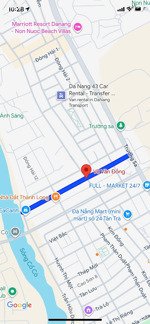 bán đất mặt tiền 7m5 võ văn đồng, sạch đẹp trục thông từ sông biển tân trà, giá 6 tỷ 2 tl