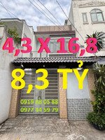 nhà 2 mặt hẻm xe hơi,70 m2 , giá 8,3tỷ, kế bên đh công nghiệp 4 + chợ gò vấp