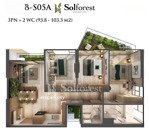 bán nhanh căn 3n 2wc solforest view bt đảo giá 7,5ty bao phí lh 