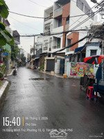 bán nhà riêng lô góc p.10 tân bình - 84m2 ngang 5,6m hiếm chuẩn xây chdv