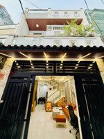 nhà mới 2 tầng hẻm xe tải cách 1 căn ra mặt tiền 5m. đường phạm văn chiêu, phường 8, gò