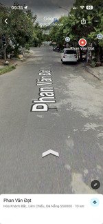 bán lô đất 136,5m2 đường phan văn đạt trung tâm liên chiểu sầm uất gần biển và kcd hoà khánh