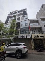 tôi cần cho thuê nhà mặt phố vũ phạm hàm dt 150m*5 tầng, thông sàn , thang máy giá 85tr