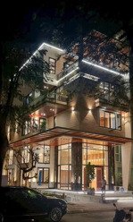 cho thuê góc 2 mặt tiền hưng gia 2, hầm xe, thang máy, vị trí kinh doanh đẹp