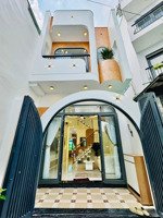 nhà mới cn73m2 full nội thất phạm văn chiêu gò vấp( nở hậu có hồ cá koi, pn trệt)