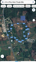 hót! bán đất 6.6ha , có 800m thổ cư, mt rộng 109m, giá 250k/m2