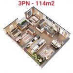 bán gấp căn 3pn góc 114m2, giá 7,65 tỷ, mình cần mua bán nhanh