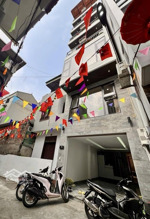 bán nhà thạch bàn 52m2-hơn 12 tỷ-7 tầng thang máy-full nội thất-ô tô gần-hàng xóm aeon, chợ tb