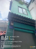 nhà riêng 28m2, 3,94 tỷ, 2pn, 3wc tại cách mạng tháng tám, p 13, q10, tp.hcm