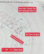 cơ hội sở hữu lô góc 47,2 m2 đẹp nhất an khoái dân hoà giá hơn 3 tỷ
