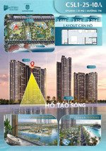 bán studio 30.7m chỉ 2,268 tỷ view hồ tạo sóng vin2