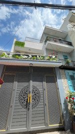 nhà mới tân thới hiệp q12- hẻm xe hơi thông - khu cao tầng - 4m x 13m