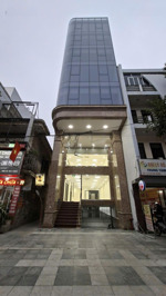 ct siêu phẩm mp quang trung, hà đông. căn góc, dt 150m, mt 7m, 7 tầng 1 hầm, thang máy, giá 130tr