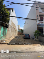 bán 140m2 đất sát biển mỹ khê, kiệt nguyễn văn thoại , hướng tây, khu phố du lịch sầm uất