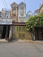 bán nhà 4 tầng 4x26m, hẻm 7m 1/ lê văn khương, sát mặt tiền, nở hậu