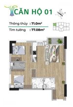 bán căn 2pn căn 01 đẹp nhất tòa c, view thành phố. giá 2,3 tỷ đã bao toàn bộ phí sang tên.