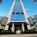 cho thuê 130m2 vp tòa handico - phạm hùng đối diện kangnam, giá tốt