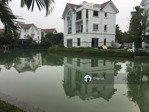 bán gấp bt đơn lập 350m2 vinhomes riverside, 100 tỷ, có sông sau nhà, nở hậu, không lỗi phong thủy
