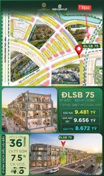 căn shop lk 100m2 mặt đường đại lộ 37,5m2 tại vinhomes golden city dương kinh hải phòng chỉ 8,6 tỷ