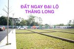 lô đất vàng 100m - ngay đại lộ thăng long - sổ đỏ sẵn 