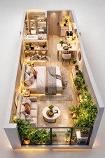 masteri grand coast: căn studio tầng trung giá tốt nhất không chênh view hồ tạo sóng. lh 