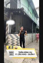 nhà quận 1 hẻm 4m - căn góc - diện tích: 4 x 13 m - công nhận 32m2 - thực tế 50m2 - chỉ hơn 8 tỷ