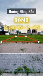 nền 90m2 nam long ii - vỉa hè 4,5m - gần khu nơxh
