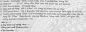 Ngộp: Chủ hạ giá ĐẤT NGHĨA THÀNH, H. CHÂU ĐỨC