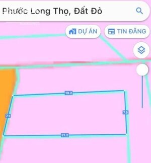Bán đất tại Phước Long Thọ mặt tiền đường đất cách đường bê tông vài bước chân