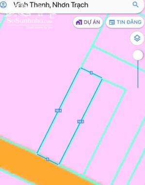 Đất nền xã Vĩnh Thanh Cách phà Cát Lái chỉ 7km