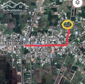 cần bán cắt lỗ lô đất ngay đường Hùng Vương, xã Vĩnh Thanh, Nhơn Trạch, DT 501m².