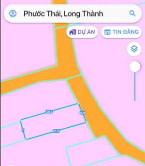 Hàng hiếm tại Phước Thái 145.4m2 đất thổ cư