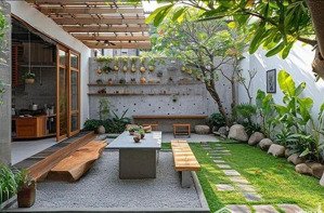 đỉnh nóc kịch trần mặt bằng cho thuê tại nguyễn hoàng kinh doanh sầm uất cân mọi mô hình sân vườn