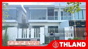 biệt thự tân cảng - kdc nam an hoà, ngay trung tâm tp rạch giá kg. lộ 8m, 9x24m, 2 tầng, hoàn thiên