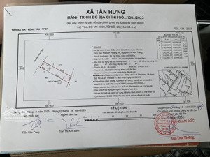 bán nhà mặt tiền 5.1x23m đường nguyễn hữu cảnh, xã tân hưng, thành phố bà rịa. giá 2.5 tỷ.