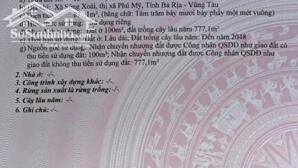 Bán đất Sông Xoài, Phú Mỹ, Bà Rịa Vũng Tàu 877,1 m2 giá ưu đãi