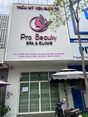 cho thuê mặt bằng kinh doanh 270m2, đường 15m, trung tâm tp bà rịa, nguyễn tất thành