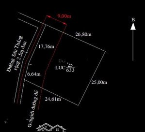 chính chủ gửi 633mv lúa , shr, thể hiện lối đi 2,5m