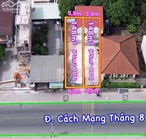 Mặt tiền CMT8 bình nhâm bình dương vị tri dẹp