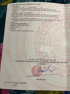 bán trang trại đẹp xuất sắc ấp suối lớn, đt 46, dương tơ, phú quốc, 17,6 tỷ, 5500 m2