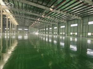 Cho thuê nhà xưởng KCN Thuận Thành, DT 13200m2 độc lập làm chế xuất, đã có sẵn sàn epoxy