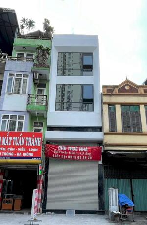 CHO THUÊ NHÀ 4.5TẦNG, 110M2, MẶT TIỀN 4M- MẶT PHỐ TRƯƠNG ĐỊNH, HOÀNG MAI-ĐỐI DIỆN Truong Dinh Plaza