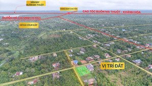 140m2 chỉ 299tr đất sát cao tốc buôn ma thuột_ khánh hòa. khai xuân tặng thêm 2 chỉ vàng 9999.