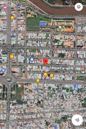 Bán đất mặt tiền Đường Lê Đại Hành Phường Phú Thuỷ TP Phan Thiết DT 100m2 Hướng Bắc giá 4.5 tỷ