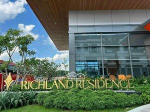 nhà phố, đất nền richland residence, mặt tiền đường tỉnh hòa lợi 1-46 kết nối vđ4, tt thành phố mới