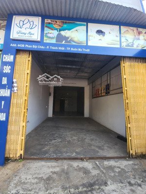 cho thuê nhà/mb kinh doanh đường phan bội châu, ngay siêu thị go bmt