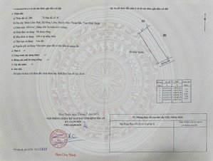 giá tốt 440 triệu, dt 300m2 đất ở bắc bình xã hồng liêm, cách quốc lộ 250m