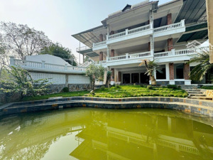 siêu phẩm! biệt phủ cao cấp 1250m2 tại hoà sơn, lương sơn, full đồ nội thất, bể bơi, khuân viên