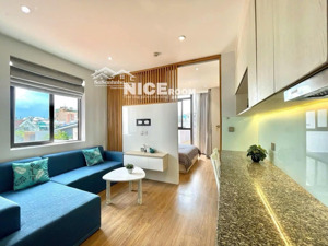 cho thuê ch, 1 pn cao cấp balcony, dịch vụ dọn - giặt free, có thang máy tại phường 17 bình thạnh